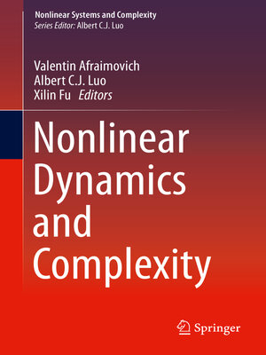 cover image of Nonlinear Dynamics and Complexity